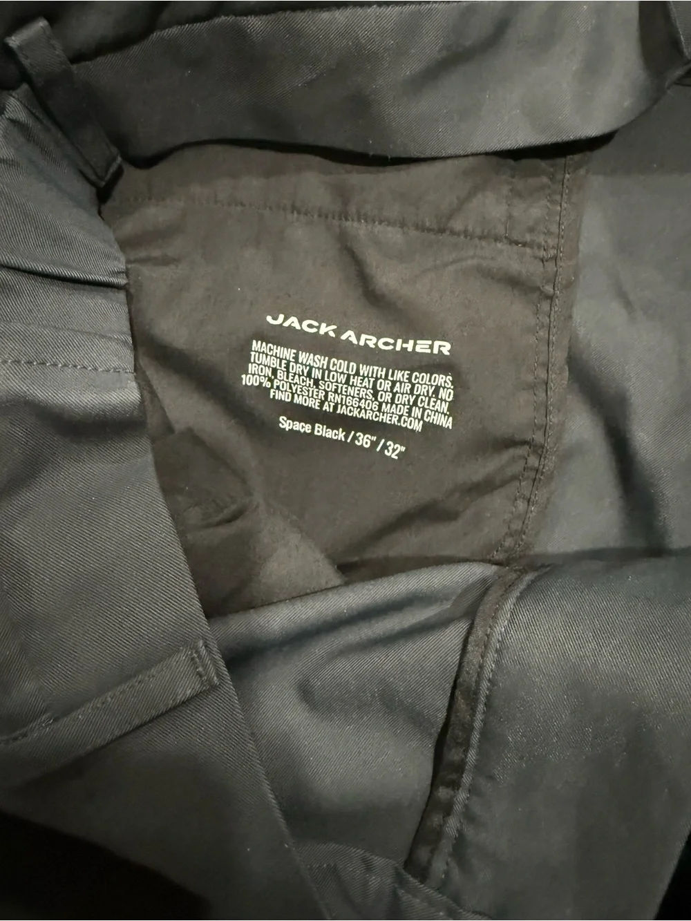 Jack Archer Jetsetter Space Black 36x32
